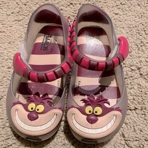 🎀 mini-melissa toddler size 7 Cheshire Cat shoes🎀